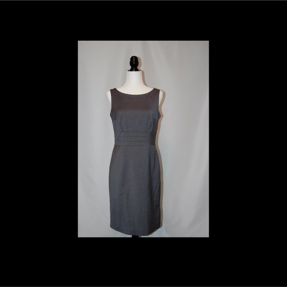H&M grey business dress, size 10 - Picture 1 of 3